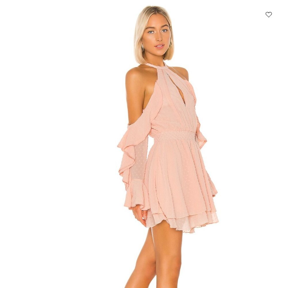 NWOT House of Harlow X REVOLVE Harmony Dress in blush size XXS - Picture 2 of 8